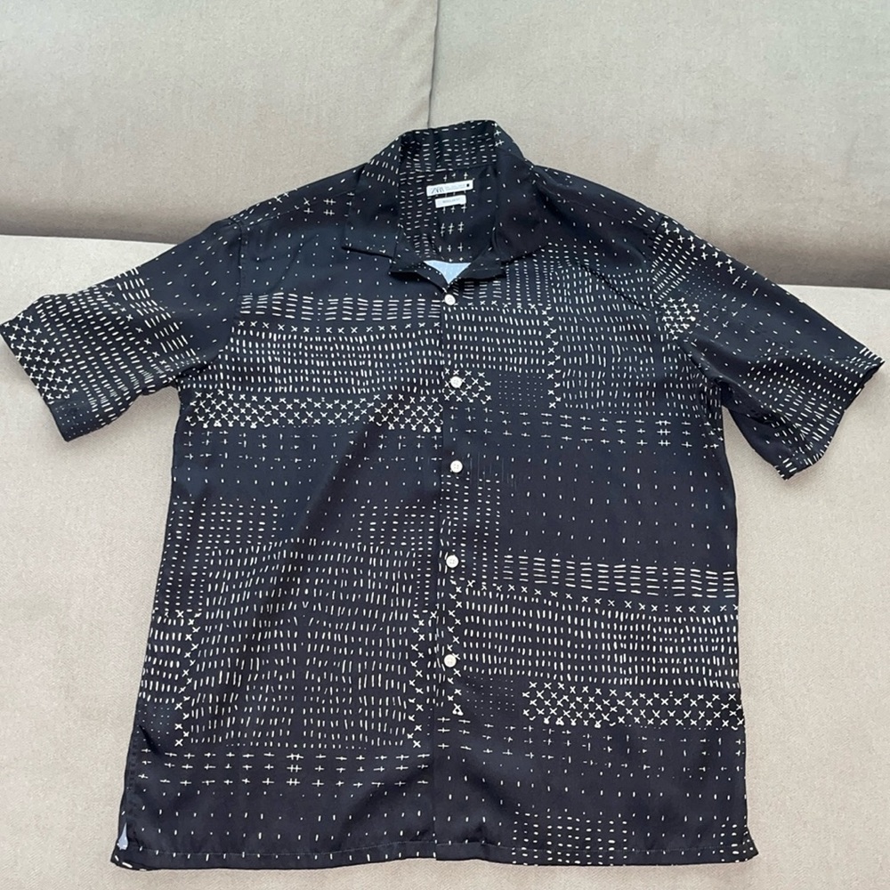 Large button down shirt from Zara